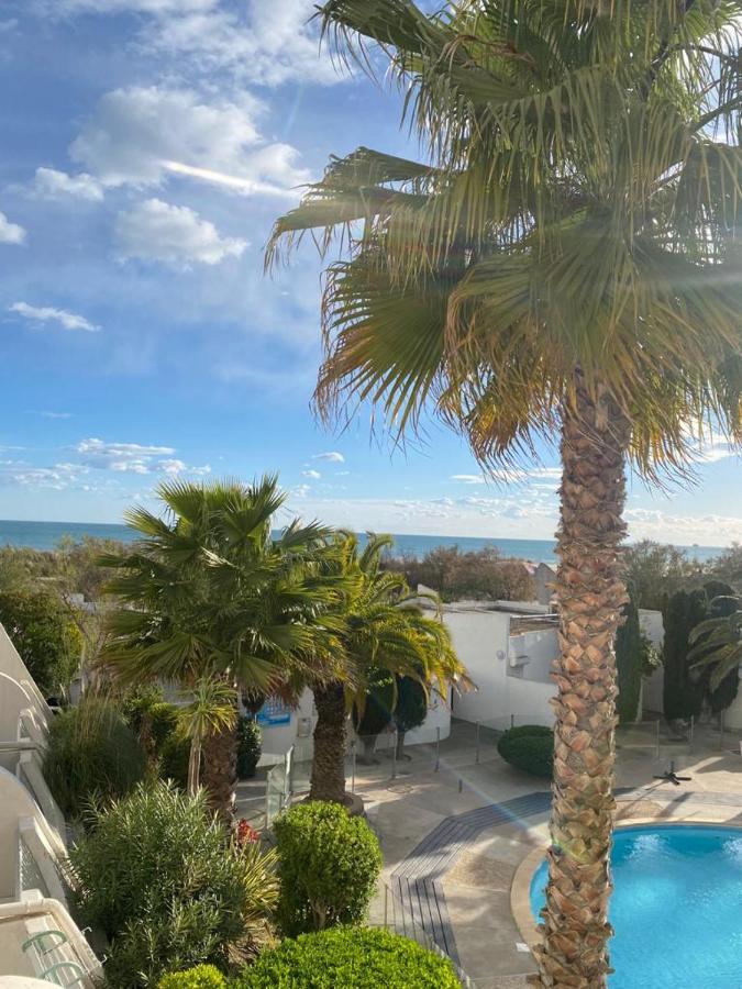 Le Cali, P2 Cabine Dans Une Residence Avec Piscine, Vue Mer Et Parking Prive Λα Γκραντ-Μοτ Εξωτερικό φωτογραφία