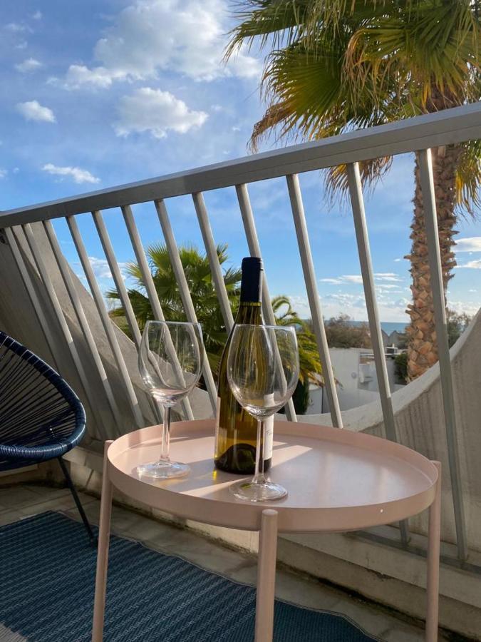 Le Cali, P2 Cabine Dans Une Residence Avec Piscine, Vue Mer Et Parking Prive Λα Γκραντ-Μοτ Εξωτερικό φωτογραφία